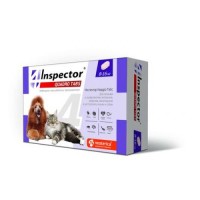 (LL) I403 INSPECTOR QUADRO Tabs инсекто-акарицидные таблетки от всех паразитов для кошек и собак от 8 до 16кг*16