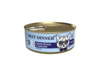 Best Dinner Exclusive Vet Profi Renal кон.для кошек паштет Перепелка с рисом 100гр
