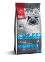 BLITZ сухой  корм для стерилизованных кошек с Курицей 400гр