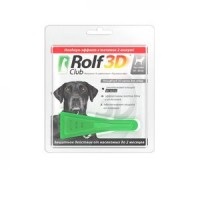 (LL) R424 ROLF CLUB 3D Капли от блох и клещей д/собак 40-60кг *20