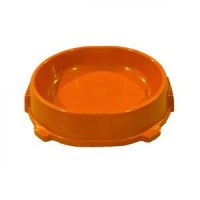 FAVORITE FG17901 миска пластиковая нескользящая оранжевая 0,22л
