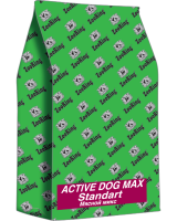 ZooRing корм для собак, Active Dog Max (Актив Дог Макси) Стандарт Мясной микс. 25/13, 20 кг