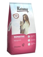 KARMY 7067/5598 сухой корм  Сенситив для кошек с чувствительным пищеварением Индейка 10кг