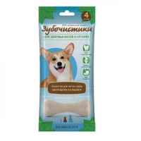 Зубочистики 73304003/57197 "Кальциевые" с кальцием для собак средних пород, 4шт/90гр *72