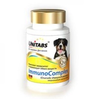 U205 UNITABS Immuno Complex c Q10 для крупных собак 100таб.*8