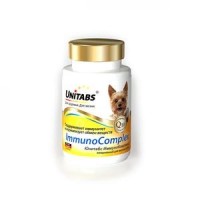 U206 UNITABS Immuno Complex с Q10 для мелких собак 100таб.*12