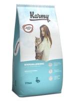 KARMY 7070/5642 сухой корм  Гипоаллергенный для кошек, склонных к пищевой аллергии Утка 10кг