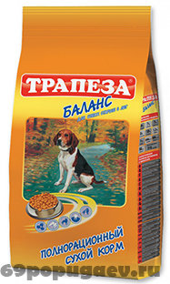 Трапеза Баланс сухой корм для собак старше 6 лет (10 кг)
