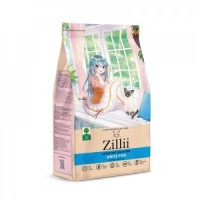 ZILLII Sensitive Digestion Cat Сухой корм д/взрослых кошек с чувствительным пищеварением Белая Рыба 400гр