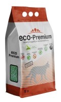 Наполнитель ECO-Premium Комкующийся, Зеленый чай, 5л