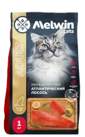 Melwin  2,5кг для кошек с атлантическим лососем