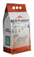 Наполнитель ECO-Premium Комкующийся, Зеленый чай, 20л