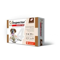 (LL) I404 INSPECTOR QUADRO Tabs инсекто-акарицидные таблетки от всех паразитов для собак более 16кг*16