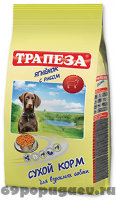 Трапеза сухой корм для собак Ягненок с рисом (10 кг)