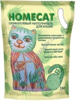 HOMECAT Алоэ Вера 7,6 л силикагелевый наполнитель для кошачьих туалетов с ароматом Алоэ Вера