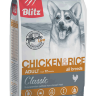 BLITZ сухой корм для взрослых собак Курица и рис