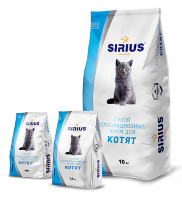 Корм для котят Sirius  10 кг