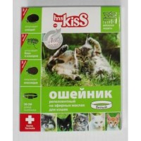 MK05-00190 М. Кисс Ошейник д/кошек репеллентный 38см белый *24