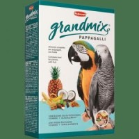 186 PADOVAN Grandmix Pappagalli Основной корм д/Крупных попугаев 600гр*12шт