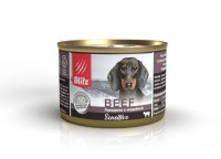 BLITZ Sensitive Консервы для собак всех пород и возрастов Говядина с индейкой 200гр 15%