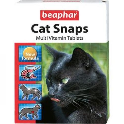 12550 Беафар Витамины для кошек Cat snaps,  75шт.*12/144