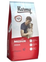 KARMY 7868/5536 сухой корм  Медиум Юниор для щенков средних пород Индейка 14кг