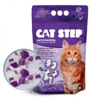 Cat Step  Наполнитель силикагель "Лаванда"