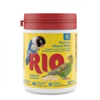 23060 РИО Витаминно-минеральные гранулы для волнистых и средних попугаев 120 гр *6