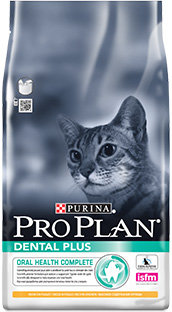 Корм для кошек Purina Pro Plan Dental Plus с курицей