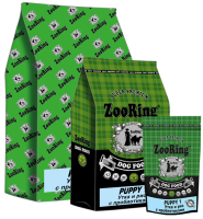 ZooRing корм для собак, Puppy 1 (Паппи 1)Утка и рис. 28/16. С пробитиками 20 кг