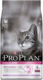 Корм для кошек Purina Pro Plan Delicate при чувствительном пищеварении, с ягненком