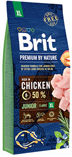 Brit Premium by Nature Junior XL для молодых собак гигантских пород 15кг