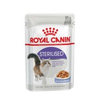 Royal Canin Стерилайзд пауч для стерилизованных кошек (кусочки в желе) 85гр
