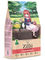 ZILLII Light/Sterilized сух.корм для кошек Индейка/утка