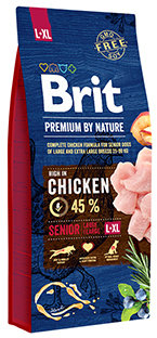 Brit Premium by Nature Senior L+XL для пожилых собак крупных и гигантских пород