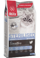 BLITZ сухой корм для стерилизованных кошек
