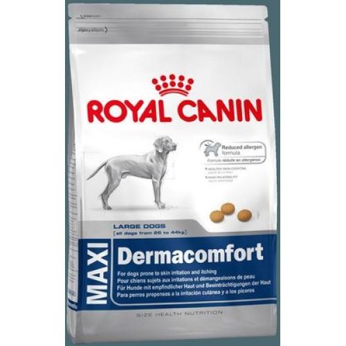 Royal Canin Макси Дермакомфорт-25 для собак склонных к кожным раздражениям и зуду 3кг