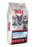 BLITZ Classic сухой  корм для стерилизованных кошек с Курицей 10кг