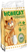 HOMECAT Ecoline Молоко 6 л комкующийся наполнитель для кошачьих туалетов с ароматом молока
