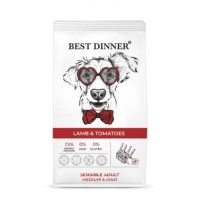 Best Dinner Sensible Корм сухой корм для собак средних и крупных пород с Ягненком и томатами 3кг