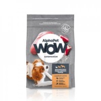 ALPHAPET WOW SUPERPREMIUM 1,5 кг сухой корм для взрослых собак мелких пород с индейкой и рисом