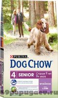 DOG CHOW SENIOR для стареющих собак Ягненок 14кг