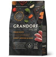Grandorf fresh Dog Сухой корм для собак  Adult MED&MAXI Duck&Sweet Potato 10 кг