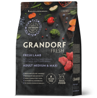 Grandorf fresh Dog Сухой корм для собак  Adult MED&MAXI Lamb&Sweet Potato 1 кг