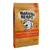BARKING HEADS Корм для собак с чувствительным пищеварением с курицей и рисом "До последнего кусочка"