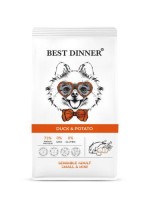 Best Dinner Sensible Корм сухой корм для собак мелких пород с Уткой и картофелем 3кг