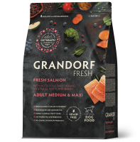 Grandorf fresh Dog Сухой корм для собак  Adult MED&MAXI Salmon&Sweet Potato 10 кг