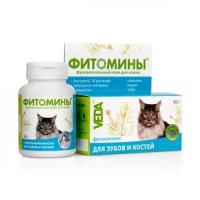 Фитомины д/кошек для Костей 100таб.*1*30