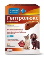(LL)635164/1180 Пчелодар Pchelodar Professional Гептролюкс таблетки для кошек и собак мелких пород 24 таб*20
