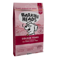 BARKING HEADS Корм для собак старше 7 лет с курицей и рисом "Золотые годы"
